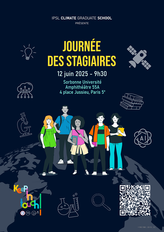Internships Day, Paris, June 30, 2025. Journées des stagiaires, Paris, 30 juin 2025. © Marie Pinhas, ICOM-IPSL, 2025